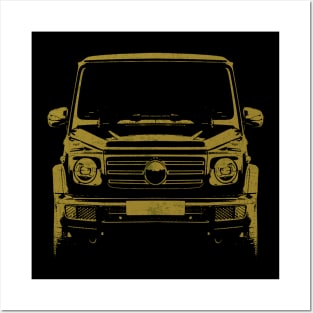 G class gold sketch Posters and Art